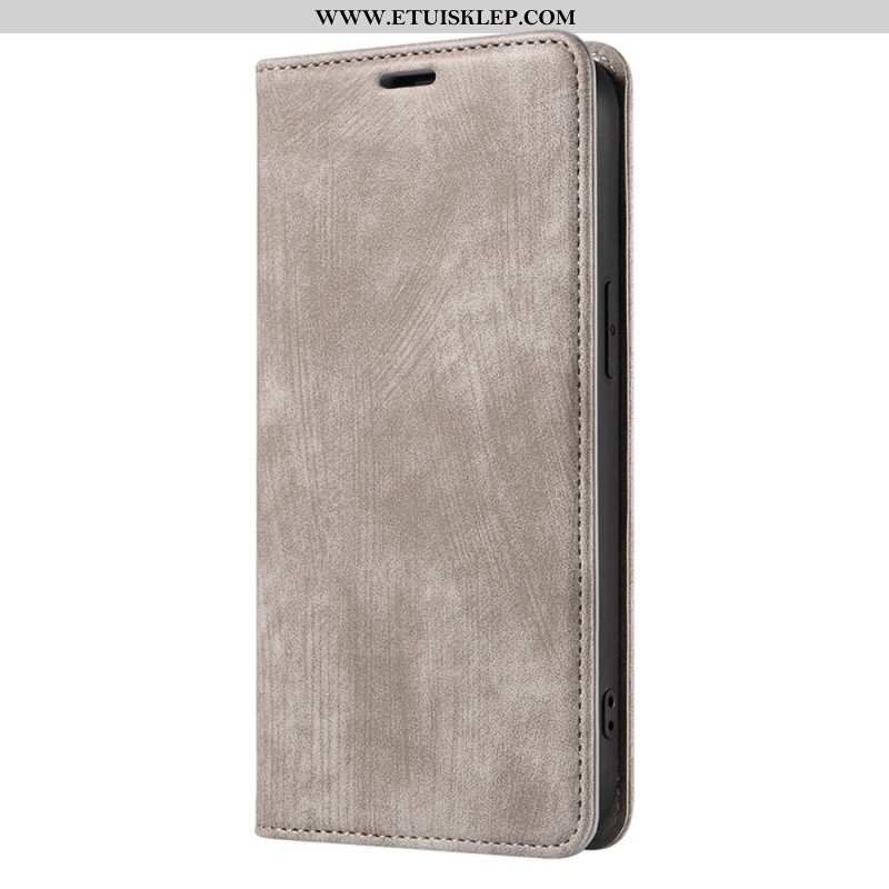 Etui Na Telefon do iPhone 14 Plus Etui Folio Kolorowa Sztuczna Skóra